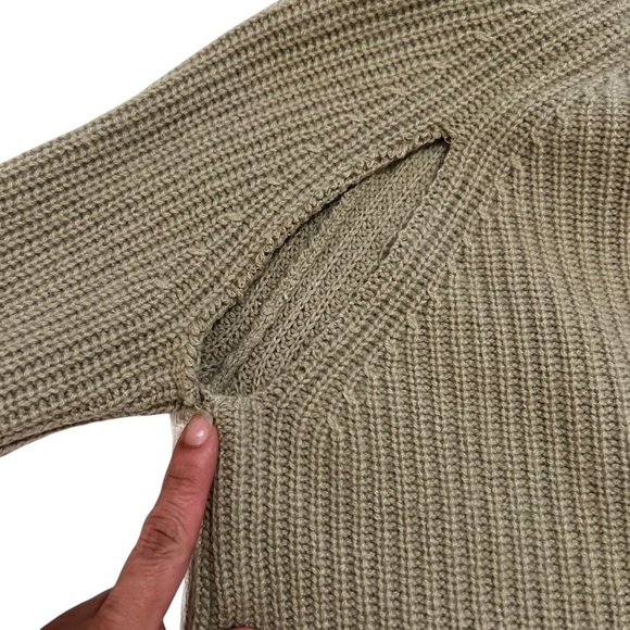 Jenni Kayne Cashmere Fisherman Sweater Size XS - Picture 8 of 12